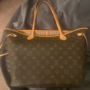 Authentic Louis Vuitton Monogram Neverfull MM